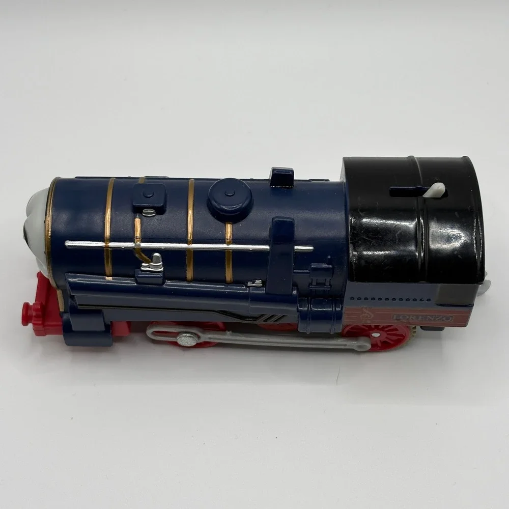 Thomas & Friends Trackmaster Lorenzo Motorized Train Engine Blue 2013 GDV32